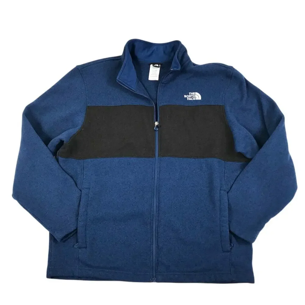 THE NORTH FACE Gordon Lyons Sweater-Knit Fleece Full Zip Jacket XL TG Everyday